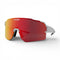 White with Fire Red Lens