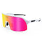 White with Pink Lens
